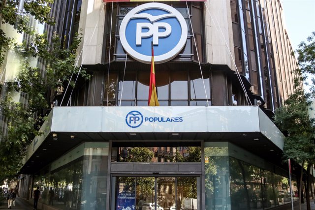 Sede del PP en la calle Génova