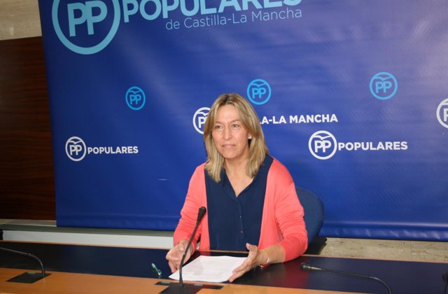 Ana Guarinos, PP, en rueda de prensa