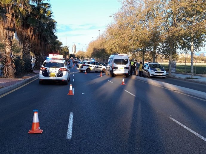 Control de Policía Local en València 