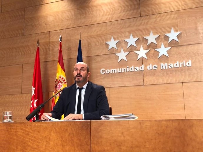 El vicepresidente de Gobierno regional, Pedro Rollán