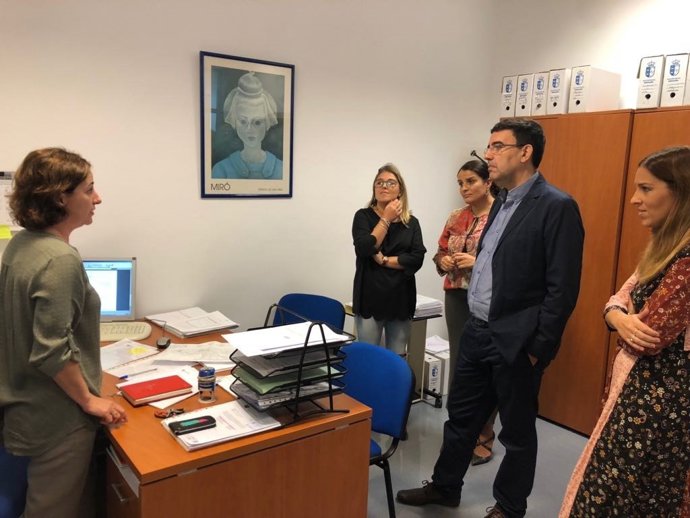 El portavoz del grupo parlamentario socialista, Mario Jiménez.