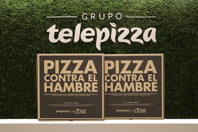 Telepizza se une a Acción contra el Hambre ontra la desnutrición infantil. Cajas