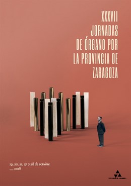 Cartel de las XXXVII Jornadas Internacionales de Órgano de la DPZ