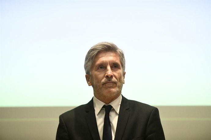 El ministro del Interior, Fernando Grande-Marlaska, preside la entrega de medall