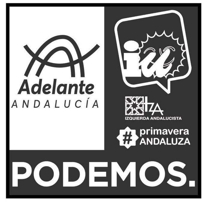 Papeleta de 'Adelante Andalucía' para el 2D