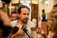 Pablo Iglesias quiere reunirse "lo antes posible" con Junqueras pero "todavía no hay fecha"