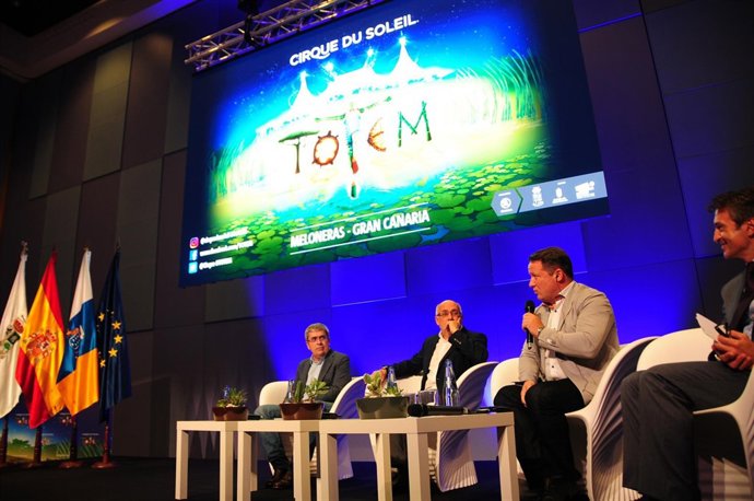 Presentación del espectáculo Totem de 'Cirque du Soleil' 