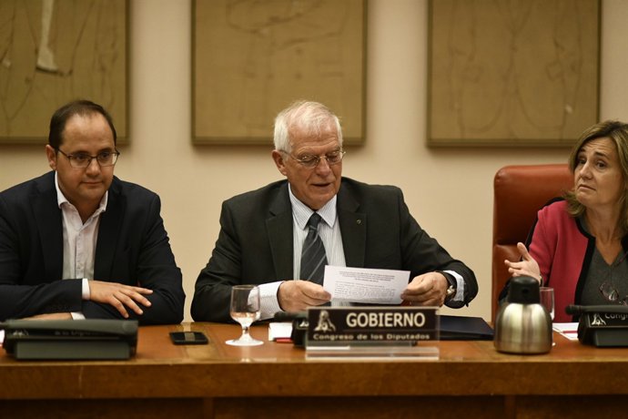 Compareixença del ministre d'Exteriors, Josep Borrell, al Congrés