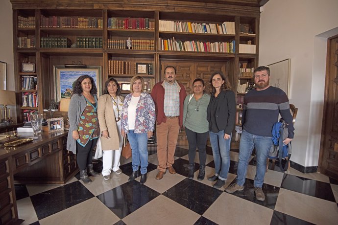 Una delegación de El Salvador visita la Diputación de Cáceres