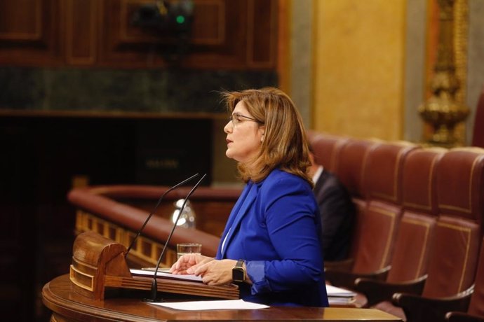 La diputada del PSOE Pilar Cancela, presidenta comisión Igualdad