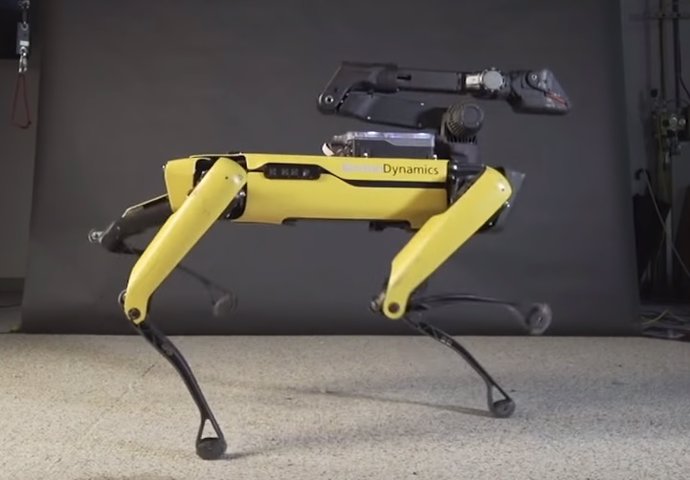 SpotMini, el perro-robot de Boston Dynamics, baila al ritmo de Bruno Mars