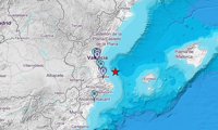 El golfo de Valencia registra el segundo seísmo de esta semana