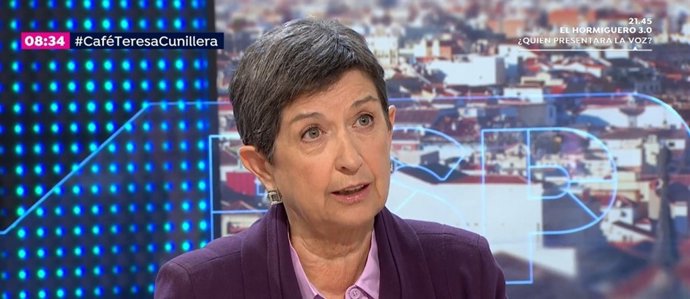 La delegada del Govern espanyol a Catalunya, Teresa Cunillera, a Antena3