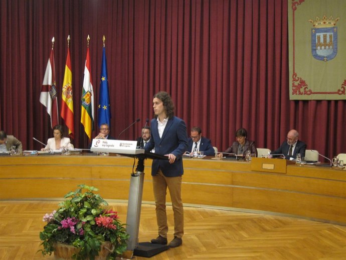 Gonzalo Peña en su intervención en el Debate 2018                               