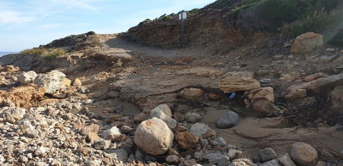 Los caminos de acceso a los refugios han quedado intransitables