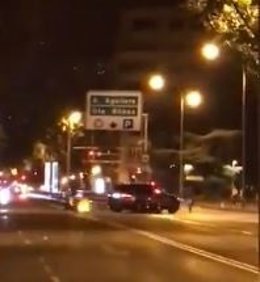 Una imagen del atropello de la calle Princesa