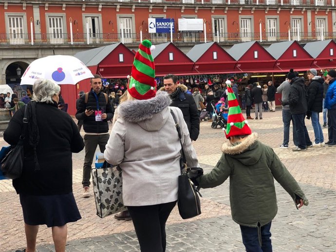 Plaza Mayor de Madrid, Navidad, Navidades