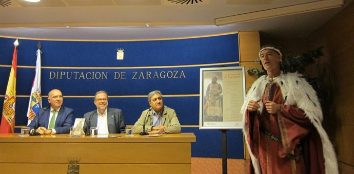 Alfonso I El Batallador ha participado en la presentación de estas actividades