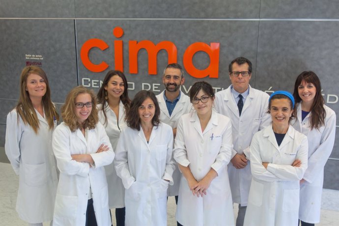 Investigadores del del Programa de Hepatología del CIMA