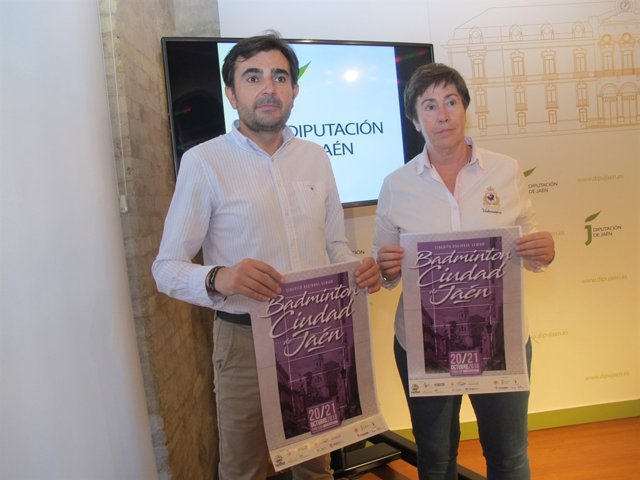 Presentación del Circuito Nacional de Bádminton Sénior Ciudad de Jaén.