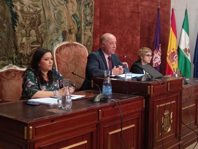 Antonio Ruiz preside el Pleno de la Diputación
