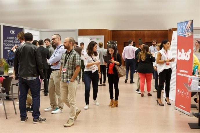 En la feria del año pasado.
