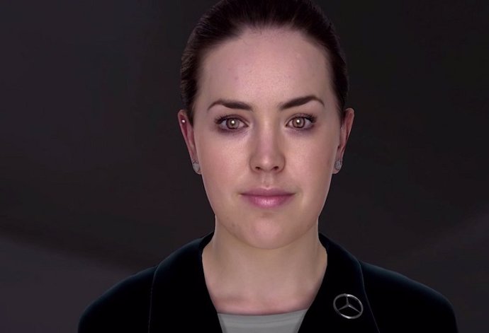 Sarah, avatar digital de Daimler