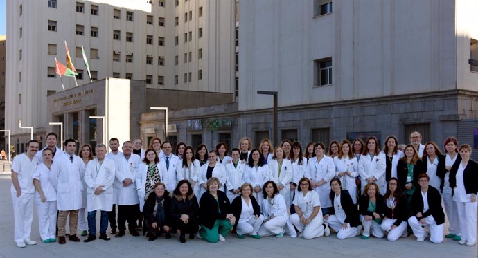 Unidad de Hematología del hospital Virgen de las Nieves