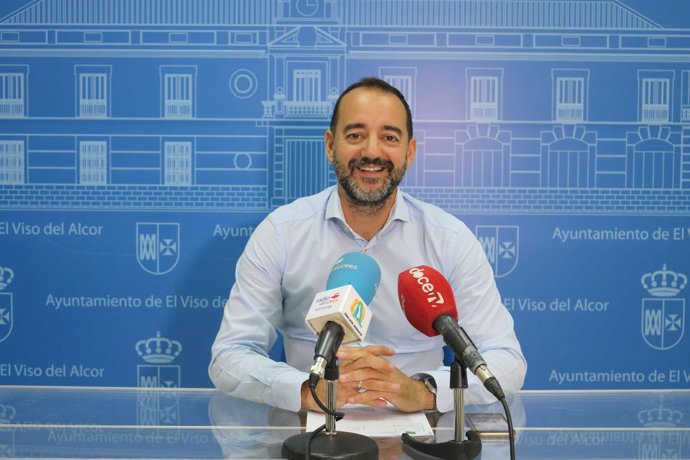 El delegado de Urbanismo, Vías y Obras de El Viso del Alcor, José Antonio Falcón