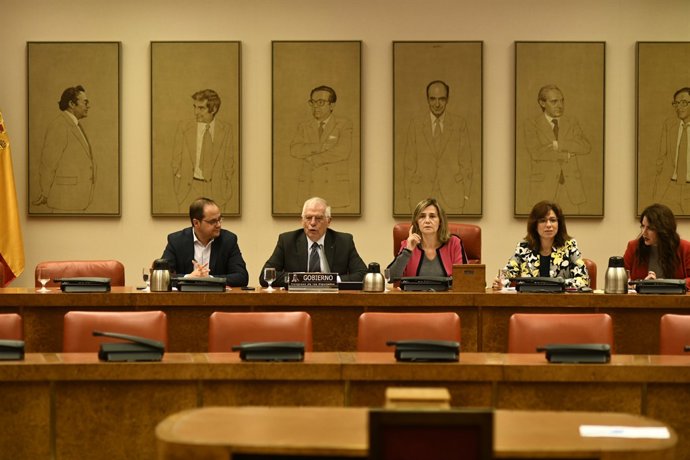 Compareixença del ministre d'Exteriors, Josep Borrell, al Congrés