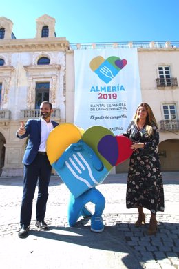 En Almería, celebración tras ser elegida la ciudad Capitalidad Española de la Ga