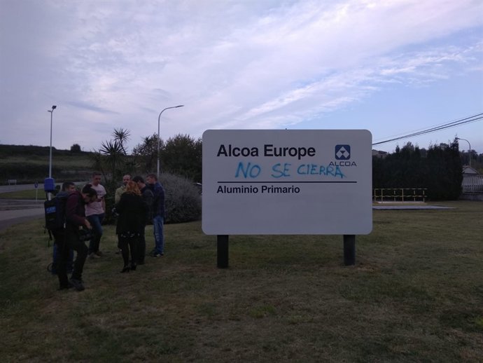 Fábrica de Alcoa en Avilés