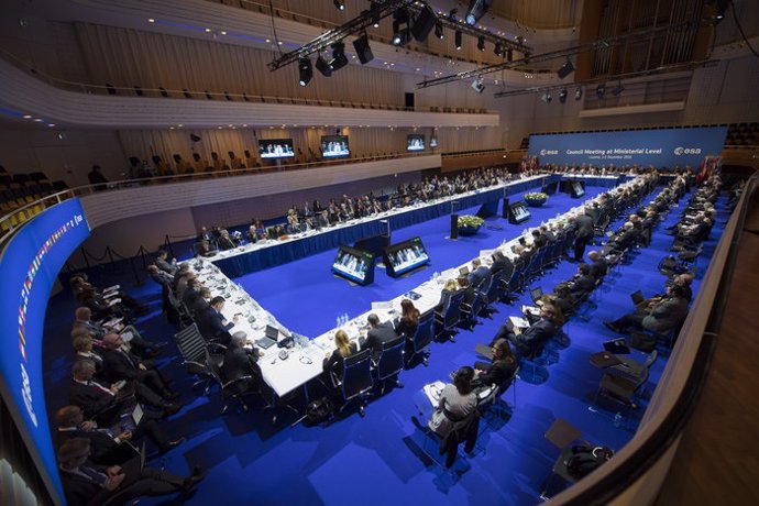 Reunión del Consejo de la ESA a nivel ministerial, celebrado en Lucerna en 2016