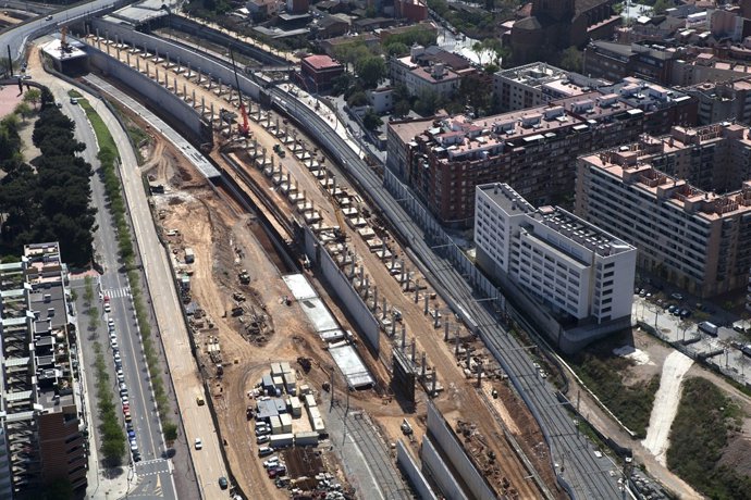 Obres En L'Estació De Sant Andreu Comtal