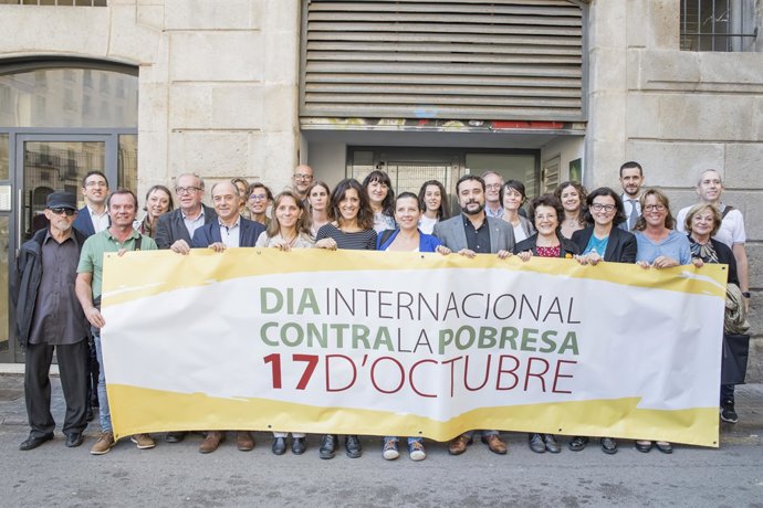 Acte pel Dia Internacional contra la Pobresa de la Taula del 3r Sector