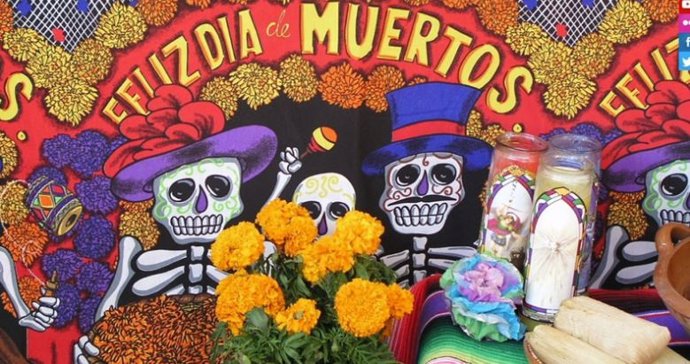 Festividad de Día de Muertos en México