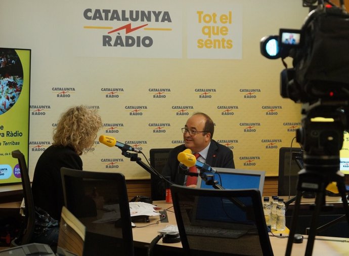 Miquel Iceta (PSC) en Catalunya Ràdio