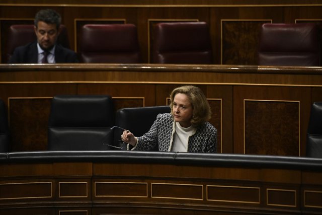 Sesión plenaria en el Congreso de los Diputados