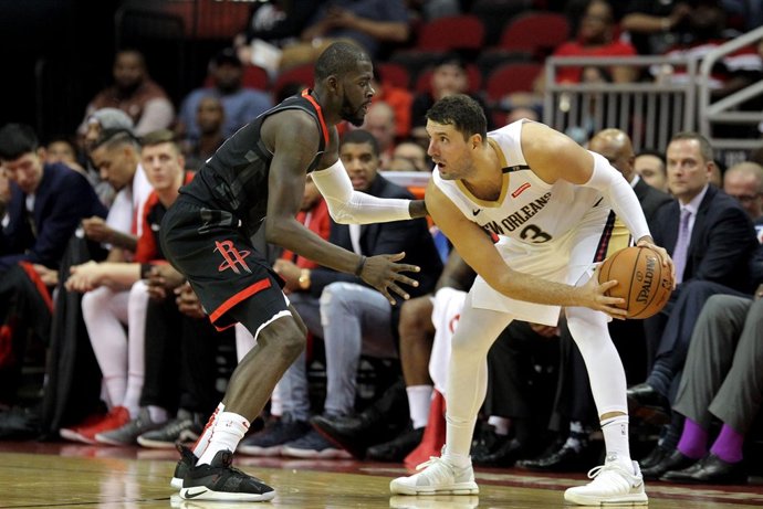Nikola Mirotic en el New Orleans Pelicans - Houston Rockets