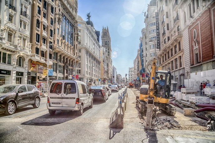 Fotos de recurso de algunos de los lugares más reconocidos de Madrid, como Gran 