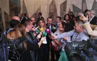 Susana Díaz pide tener en cuenta a las 8.000 personas que trabajan a diario en Gibraltar en el acuerdo sobre el Brexit