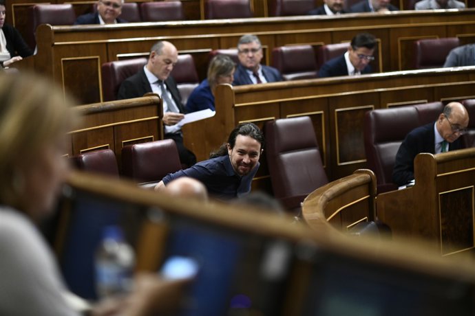 Sessió plenària al Congrés dels Diputats