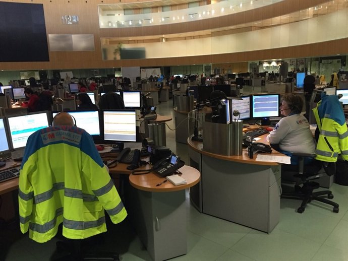 Centro de llamadas del 112 Comunidad de Madrid