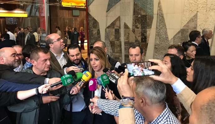 La presidenta de la Junta, Susana Díaz