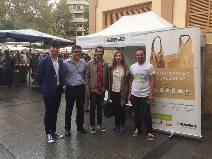 Presidenta Emaya (Neus Truyol) y regidor Llevant, Joan Ferrer