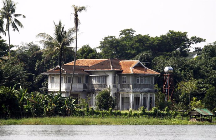 La casa familiar de Aung San Suu Kyi