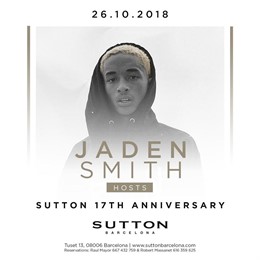 Cartell del concert de Jaden Smith