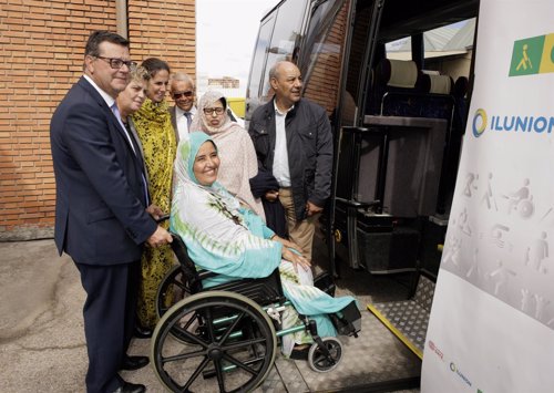 El Grupo Social ONCE mejora la calidad de vida de los saharauis con discapacidad
