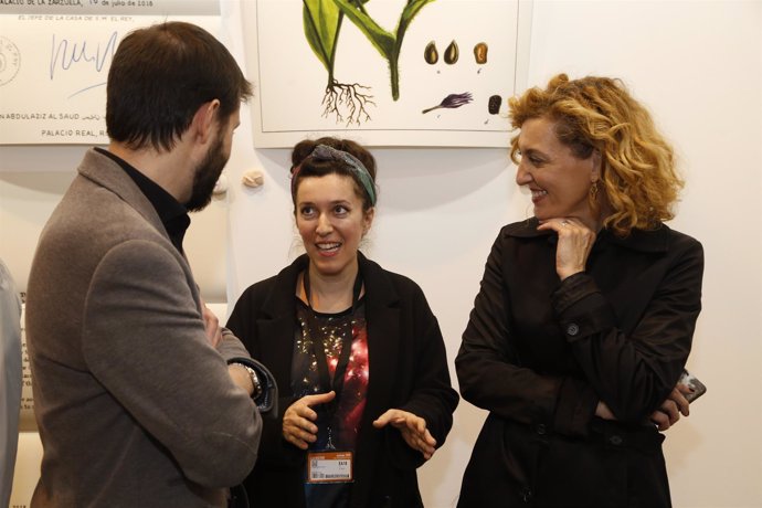 La Comunidad de Madrid premia a la artista Tania Blanco en Estampa 2018