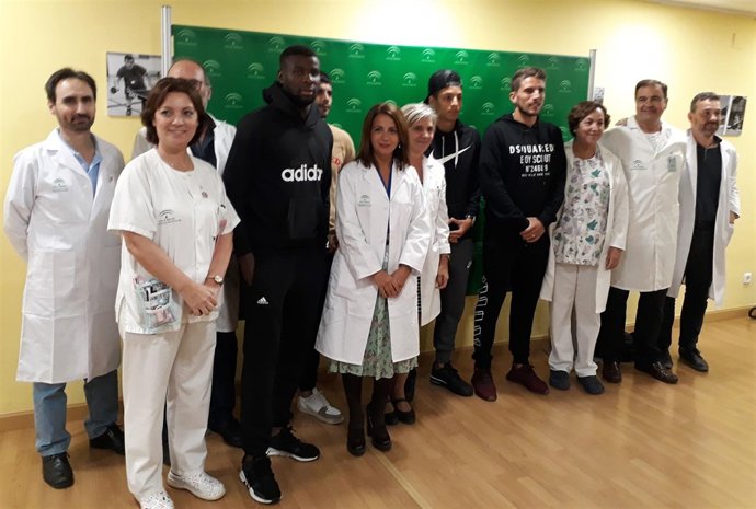 Los niños del Valme reciben la visita del Sevilla Fútbol Club